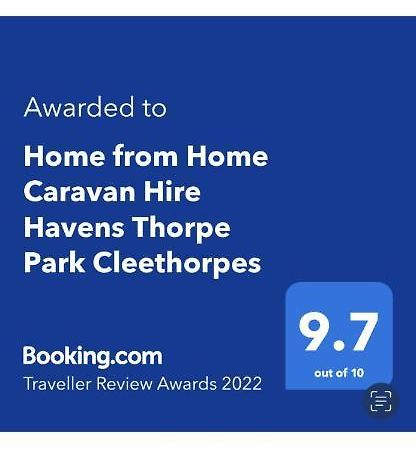 Home From Home Caravan Hire Havens Thorpe Park Cleethorpes Exterior photo